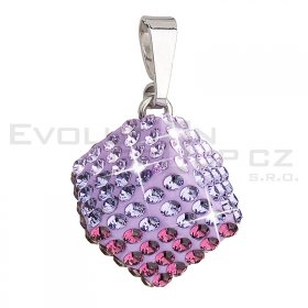 Anhnger mit Swarovski Elements 34082.3 violet