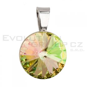 Anhnger mit Swarovski Elements 34112.5 luminous green